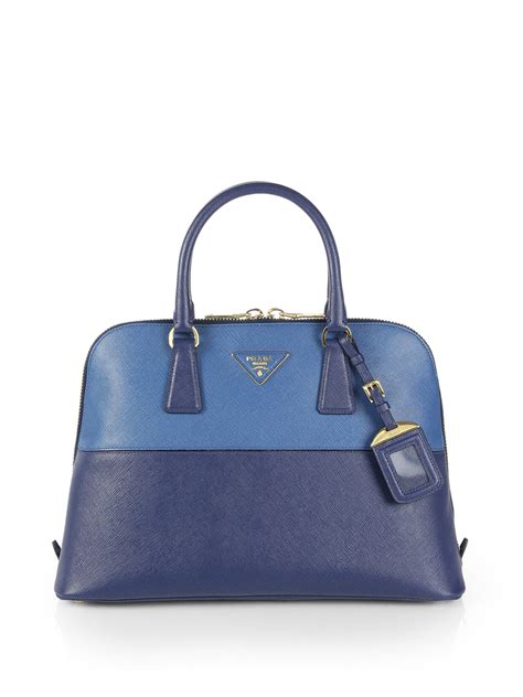 dark blue prada bag|prada saffiano blue.